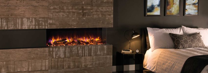 Which is the best feature of the electric fireplace (kominki elektryczne)?